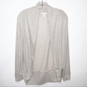 Open front sweater cardigan